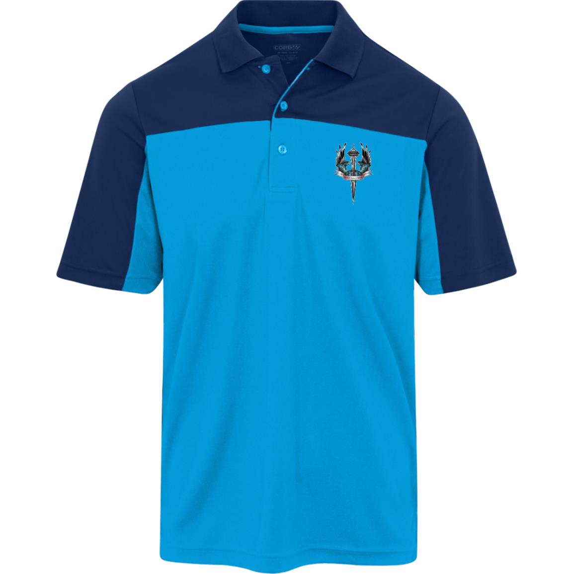 Seattle Logo Mens Balance Pique Polo