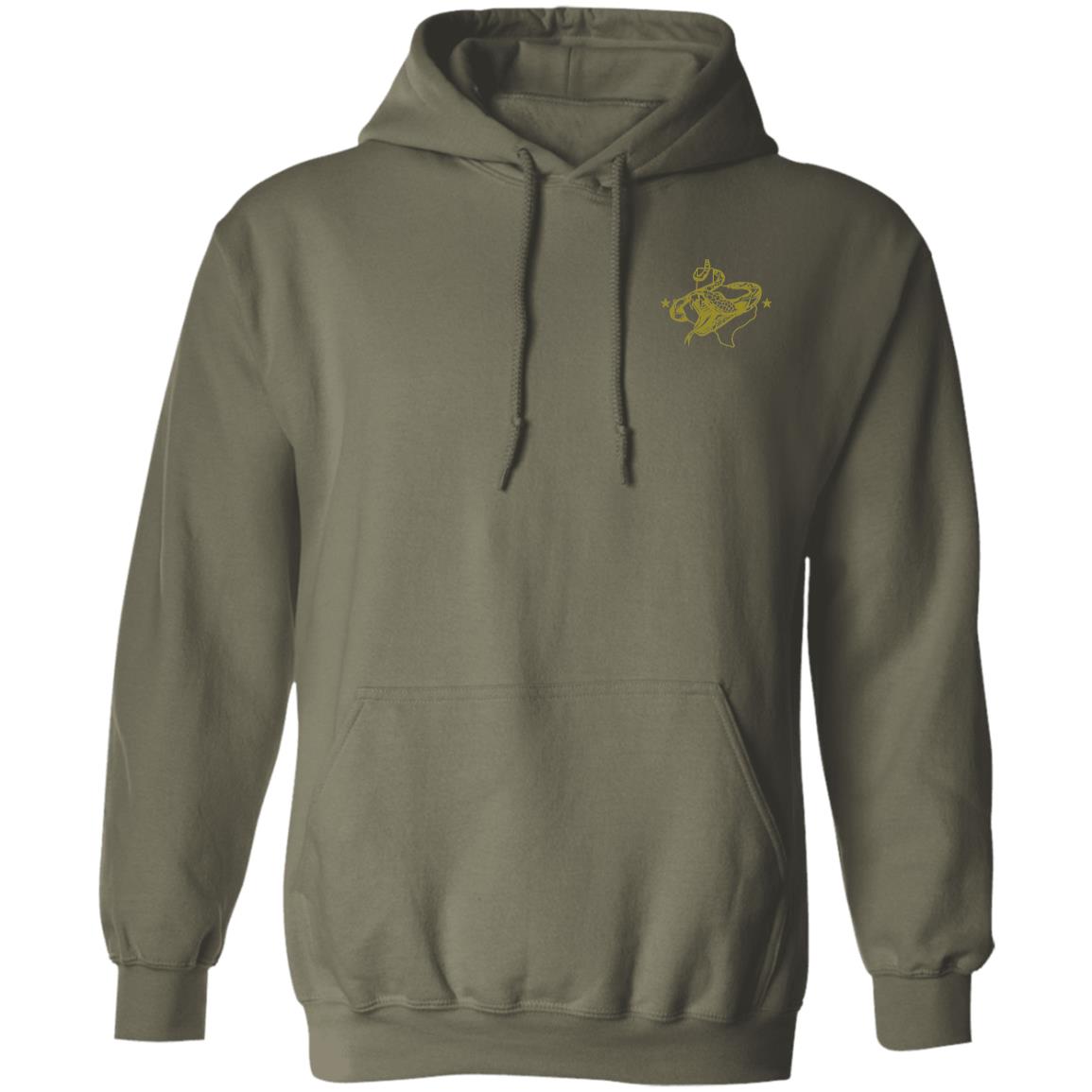 SA Logo OD Green Pullover Hoodie