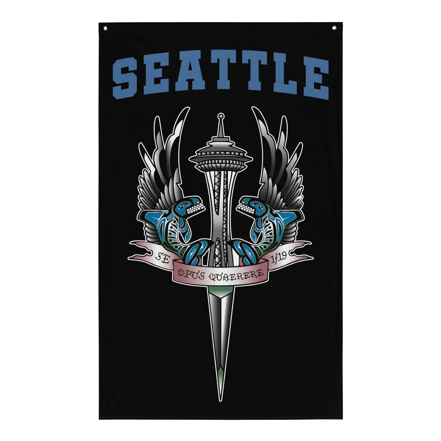 Seattle Logo Flag