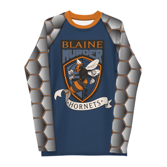 Blaine Murder Hornets Men's Rash Guard