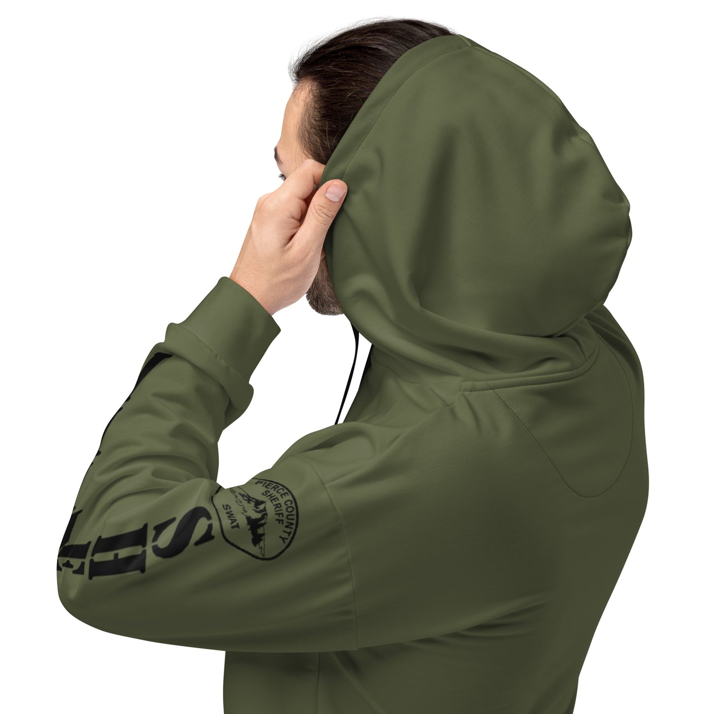 Pierce County Call Out Green Unisex Hoodie