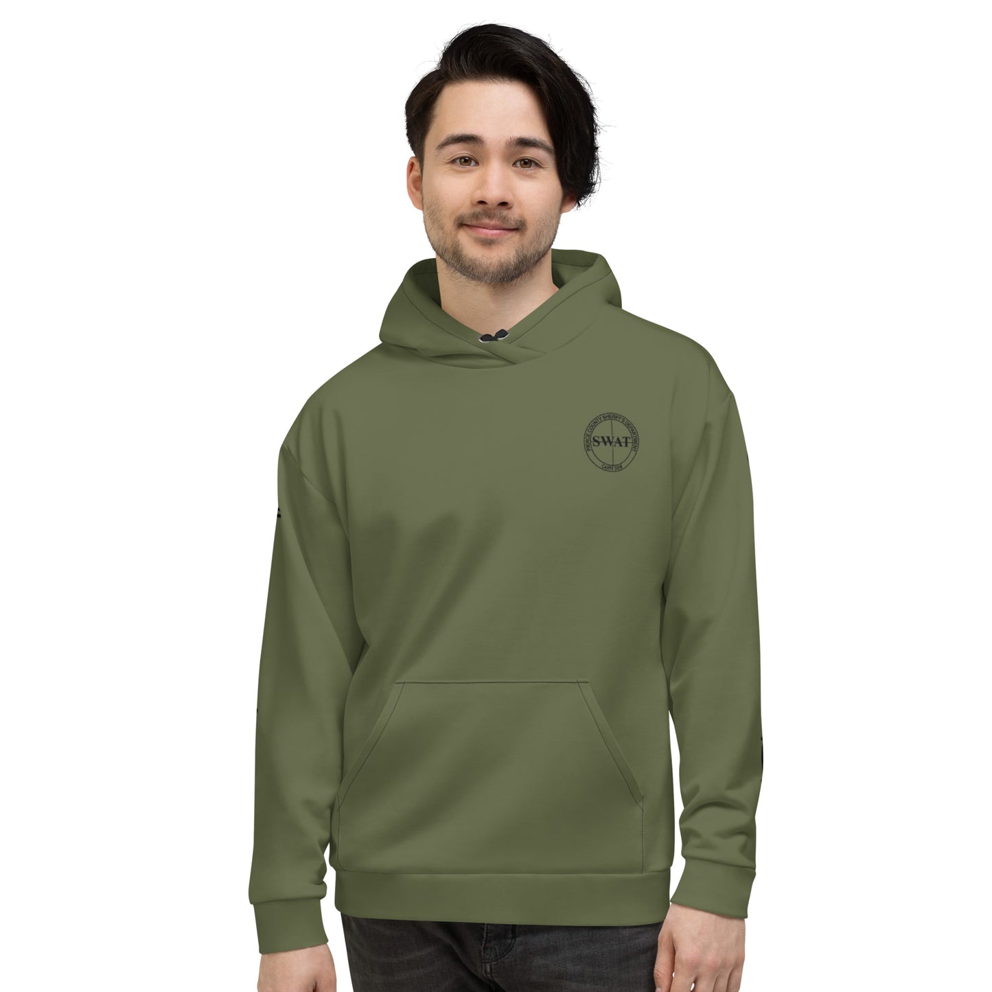 Pierce County Call Out Green Unisex Hoodie