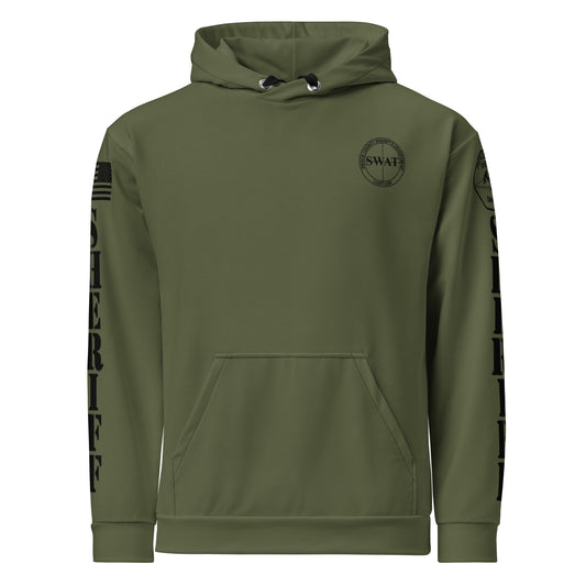 Pierce County Call Out Green Unisex Hoodie