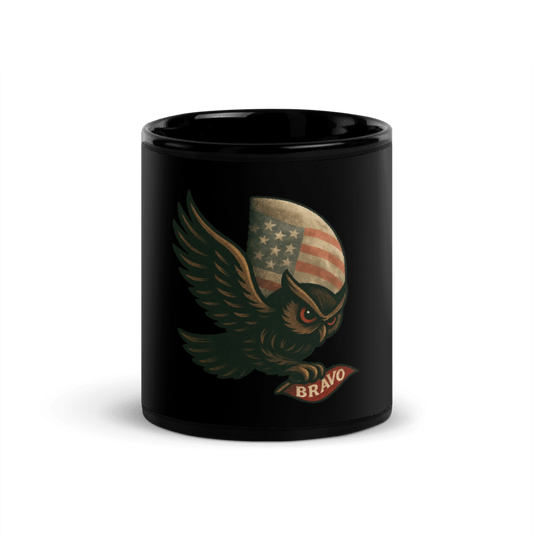 Bravo 11oz Black Mug