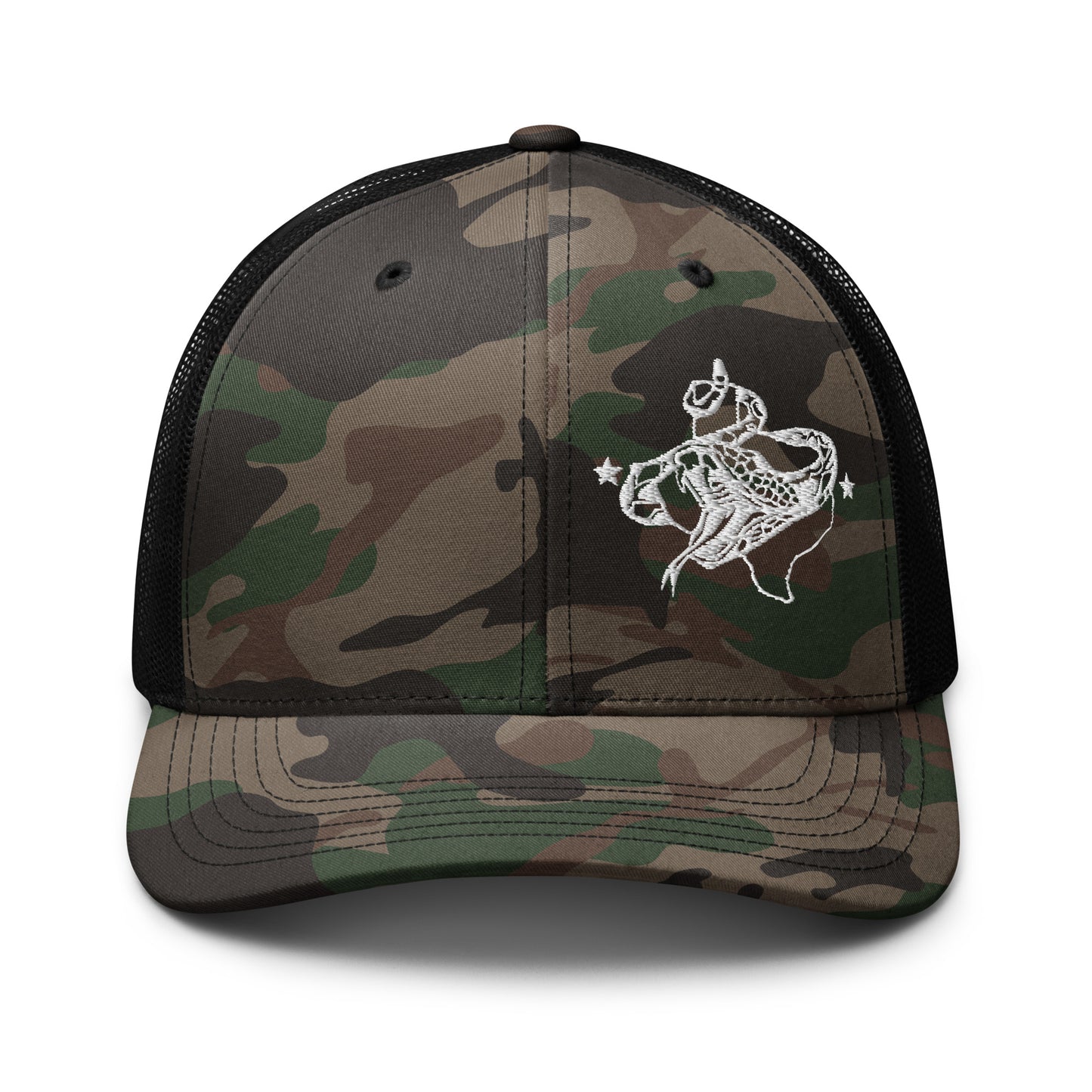 SA Logo Camouflage trucker hat