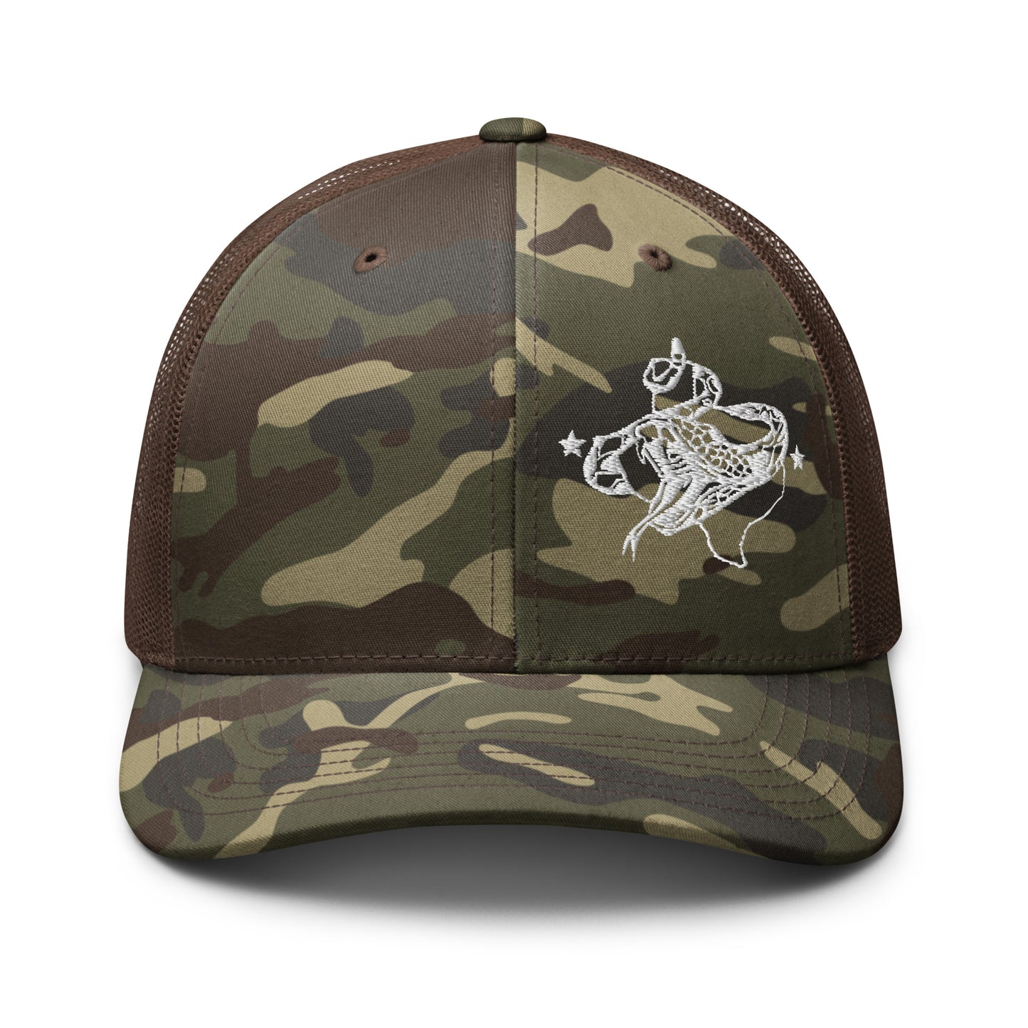 SA Logo Camouflage trucker hat