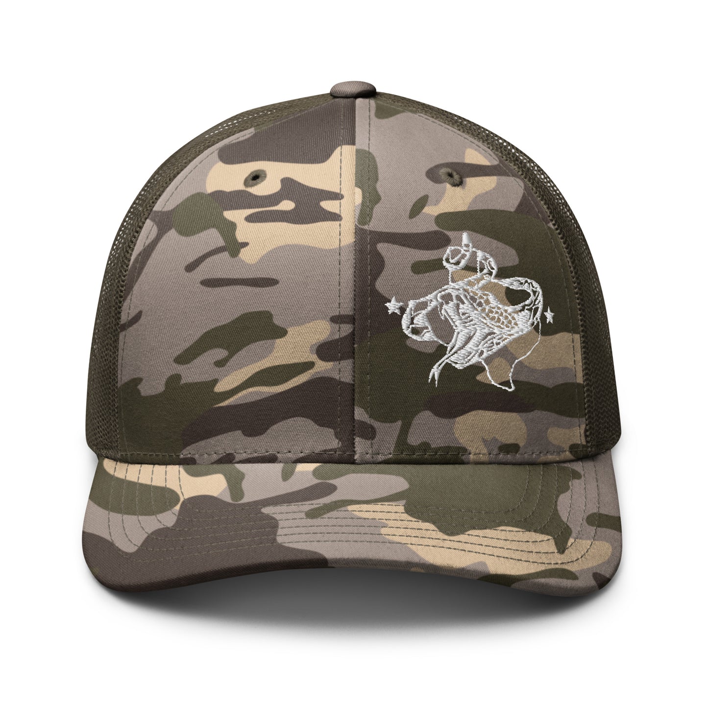 SA Logo Camouflage trucker hat