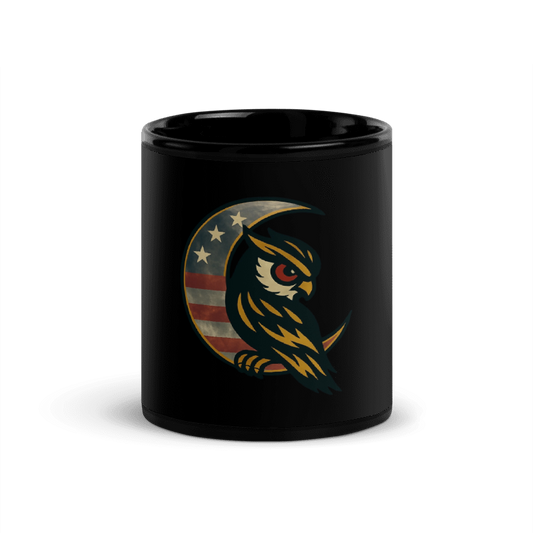 Charlie 11oz Black Mug