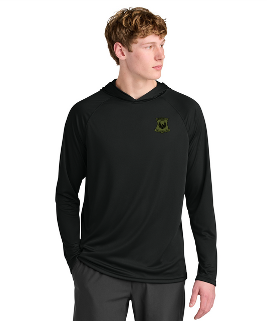 Task Force Hooded Long Sleeve Performance Tee