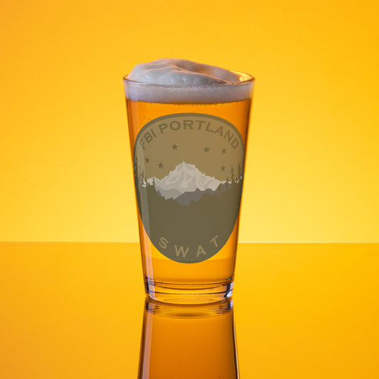 Portland Team Shaker pint glass