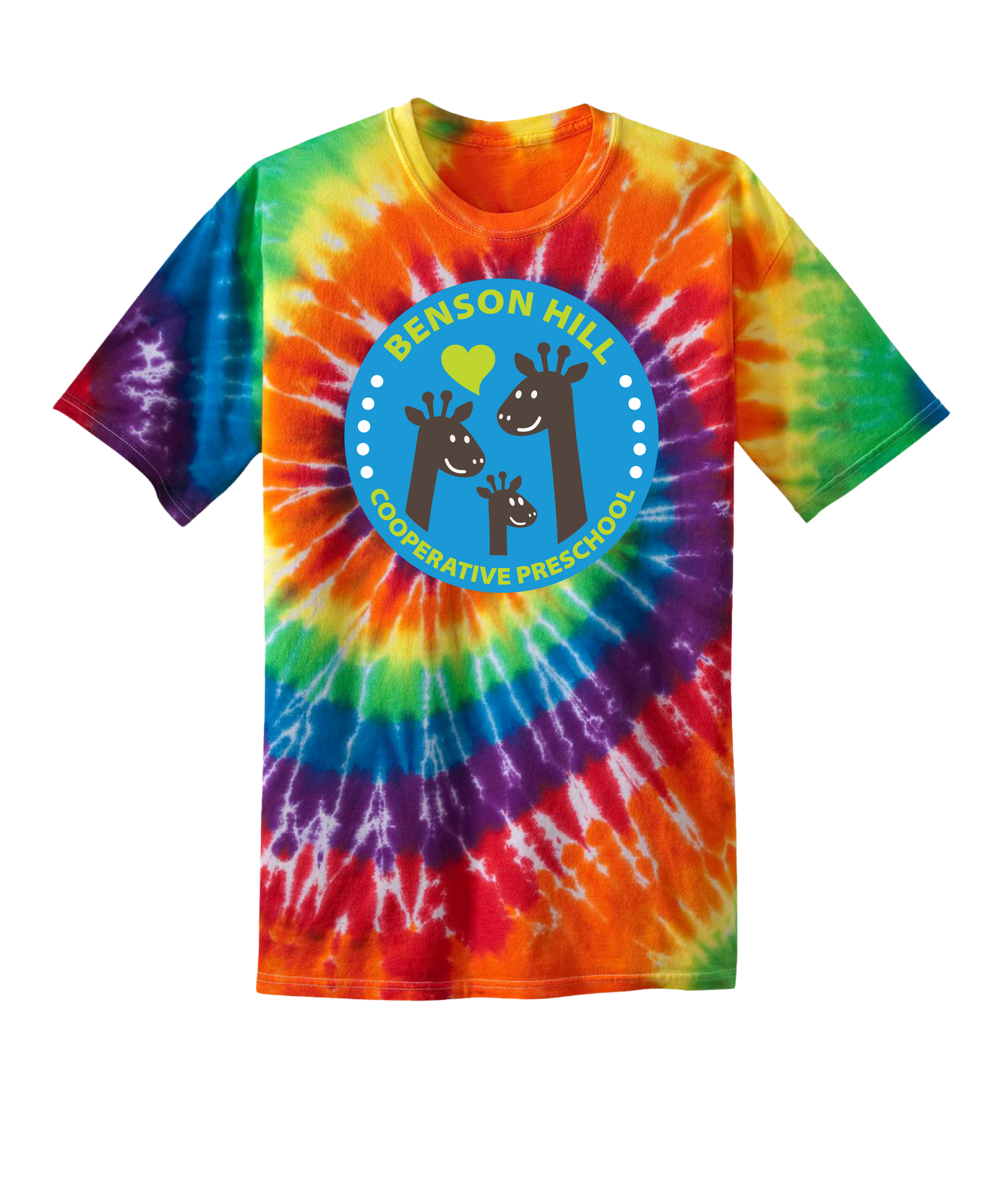 Youth T‑Shirt — Tie-Dye Benson Hill Cooperative Preschool