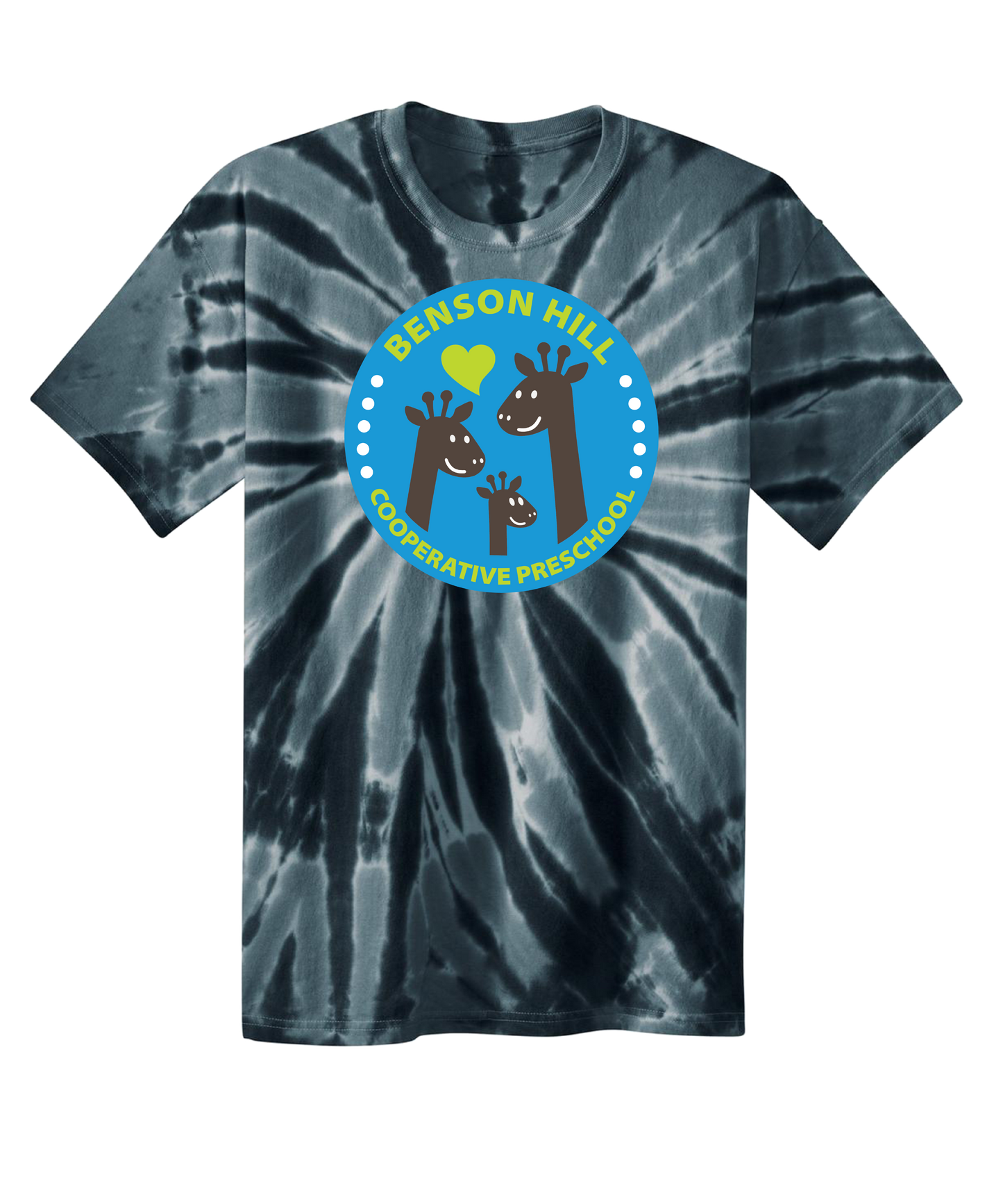 Youth T‑Shirt — Tie-Dye Benson Hill Cooperative Preschool