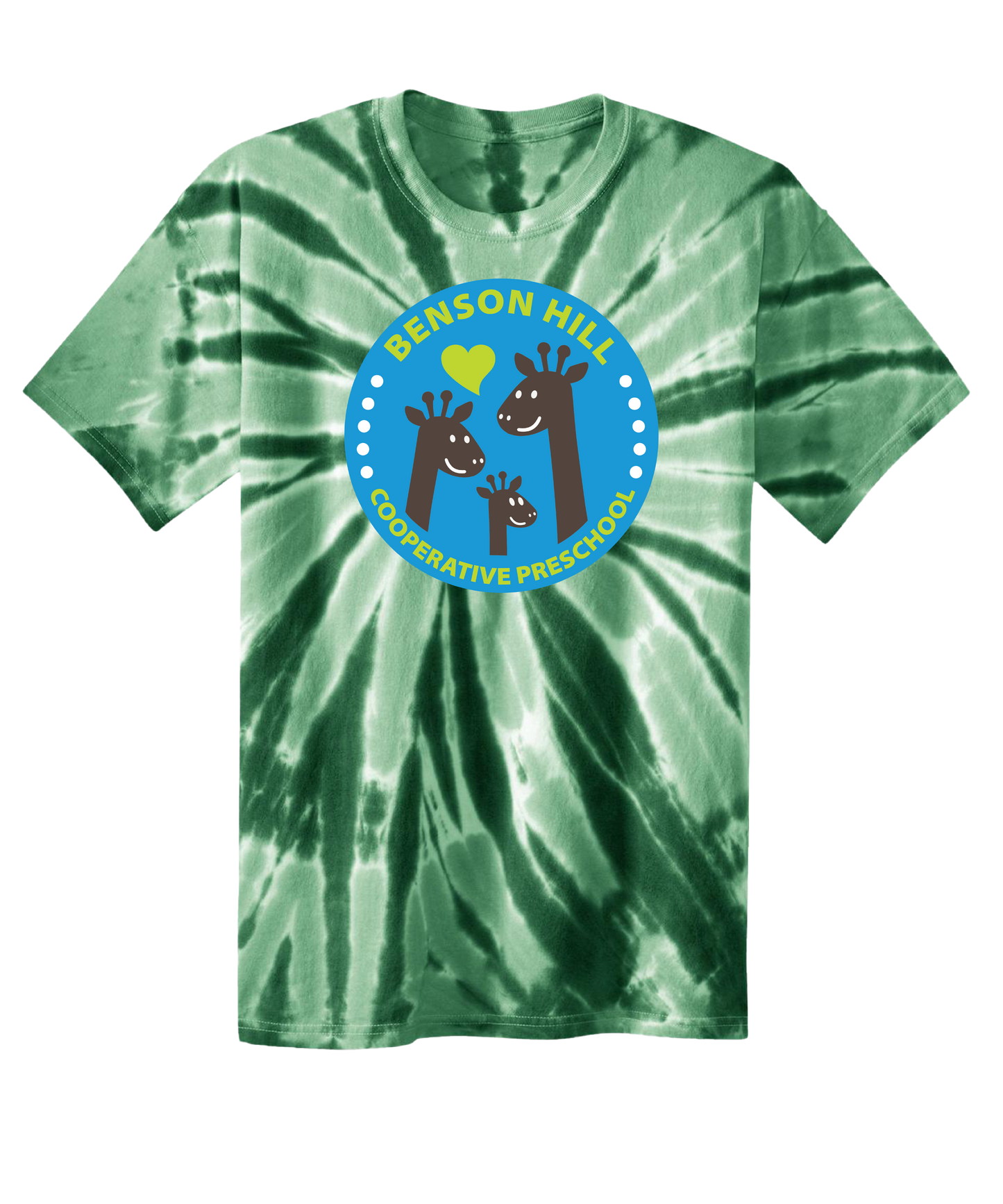 Youth T‑Shirt — Tie-Dye Benson Hill Cooperative Preschool