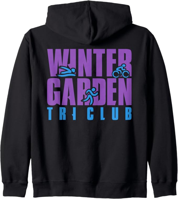 Winter Garden Tri Club Zip-Up Hoodie